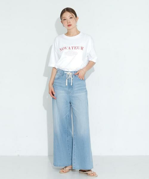 Sonny Label / サニーレーベル Tシャツ | SHELTECH ロゴプリントTシャツ | 詳細5