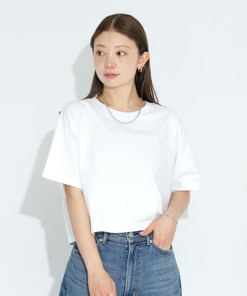 Sonny Label / サニーレーベル Tシャツ | SHELTECH クロップドTシャツ | 詳細1