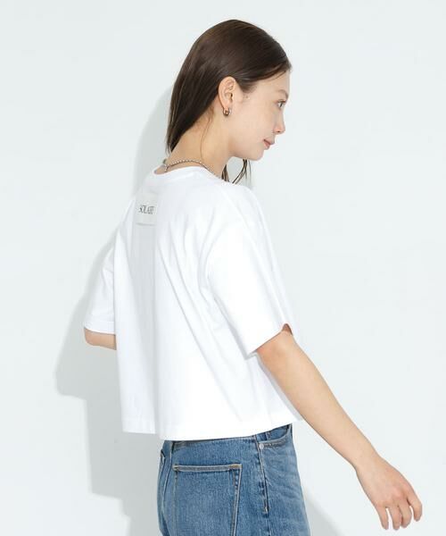 Sonny Label / サニーレーベル Tシャツ | SHELTECH クロップドTシャツ | 詳細3