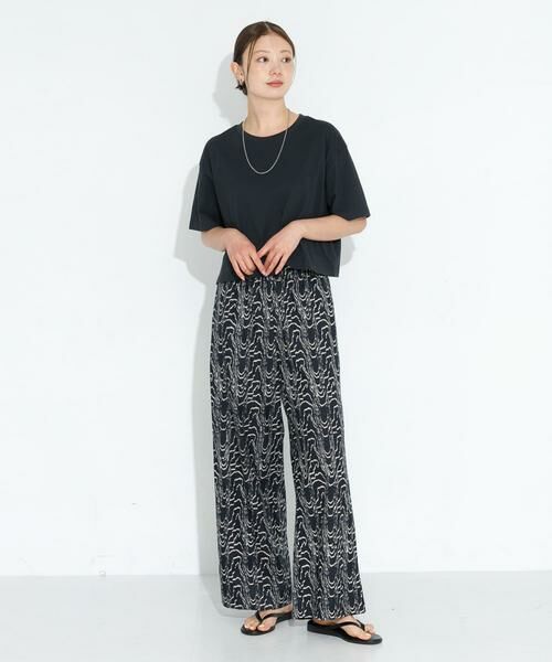 Sonny Label / サニーレーベル Tシャツ | SHELTECH クロップドTシャツ | 詳細17