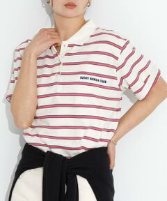 Sonny Label / サニーレーベル ポロシャツ | メッセージボーダーポロシャツ