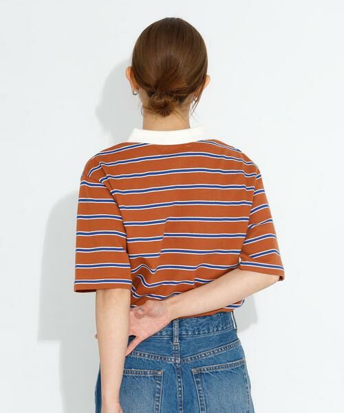Sonny Label / サニーレーベル ポロシャツ | メッセージボーダーポロシャツ | 詳細5