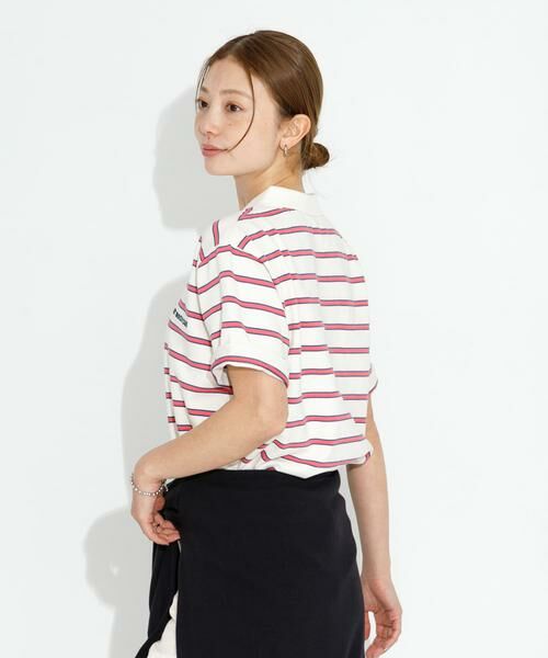 Sonny Label / サニーレーベル ポロシャツ | メッセージボーダーポロシャツ | 詳細12