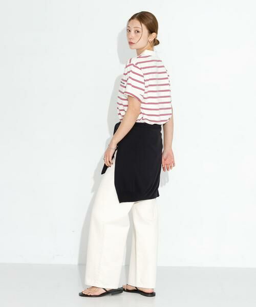 Sonny Label / サニーレーベル ポロシャツ | メッセージボーダーポロシャツ | 詳細15