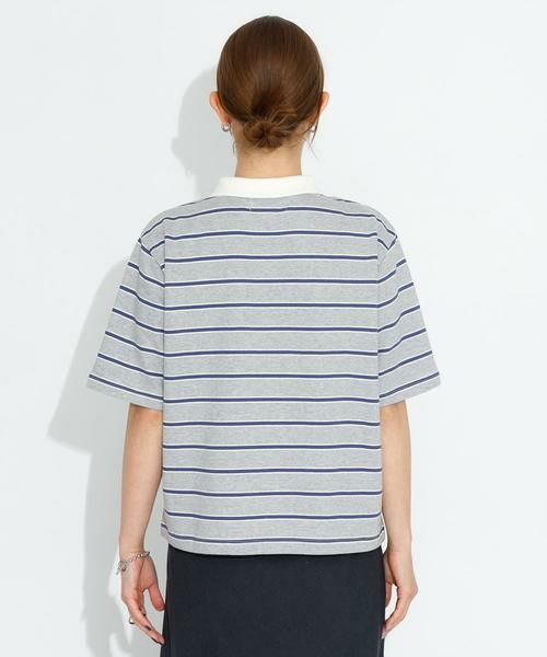 Sonny Label / サニーレーベル ポロシャツ | メッセージボーダーポロシャツ | 詳細28