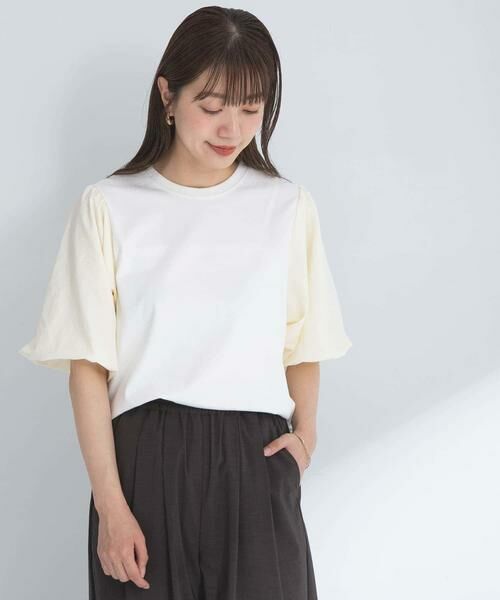 Sonny Label / サニーレーベル Tシャツ | 『WEB/一部店舗限定』異素材バルーンスリーブプルオーバー | 詳細1