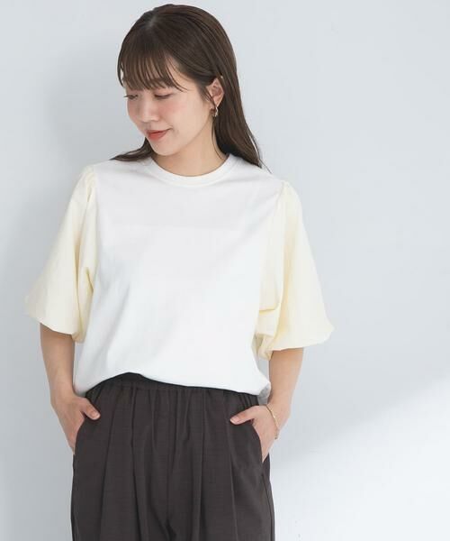 Sonny Label / サニーレーベル Tシャツ | 『WEB/一部店舗限定』異素材バルーンスリーブプルオーバー | 詳細2