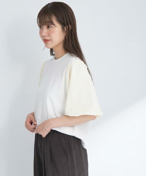 Sonny Label / サニーレーベル Tシャツ | 『WEB/一部店舗限定』異素材バルーンスリーブプルオーバー | 詳細3