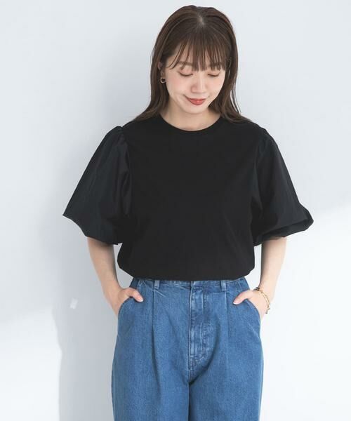 Sonny Label / サニーレーベル Tシャツ | 『WEB/一部店舗限定』異素材バルーンスリーブプルオーバー | 詳細11
