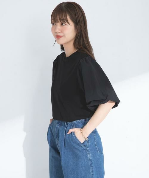 Sonny Label / サニーレーベル Tシャツ | 『WEB/一部店舗限定』異素材バルーンスリーブプルオーバー | 詳細12