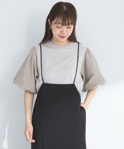 Sonny Label / サニーレーベル Tシャツ | 『WEB/一部店舗限定』異素材バルーンスリーブプルオーバー | 詳細20