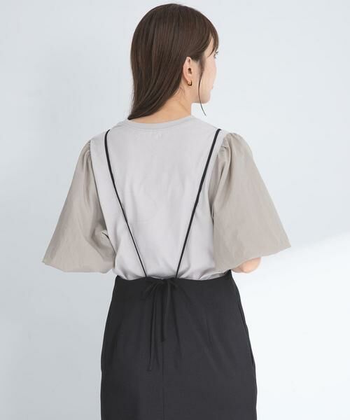 Sonny Label / サニーレーベル Tシャツ | 『WEB/一部店舗限定』異素材バルーンスリーブプルオーバー | 詳細22