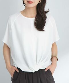 Sonny Label / サニーレーベル Tシャツ | フロントデザインカットジョーゼットプルオーバー