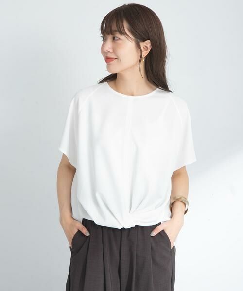 Sonny Label / サニーレーベル Tシャツ | フロントデザインカットジョーゼットプルオーバー | 詳細1