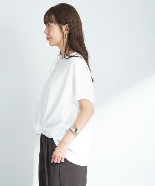 Sonny Label / サニーレーベル Tシャツ | フロントデザインカットジョーゼットプルオーバー | 詳細3