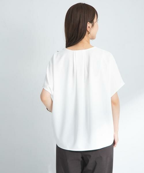 Sonny Label / サニーレーベル Tシャツ | フロントデザインカットジョーゼットプルオーバー | 詳細4