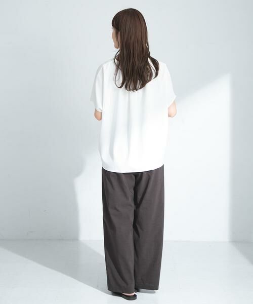 Sonny Label / サニーレーベル Tシャツ | フロントデザインカットジョーゼットプルオーバー | 詳細7