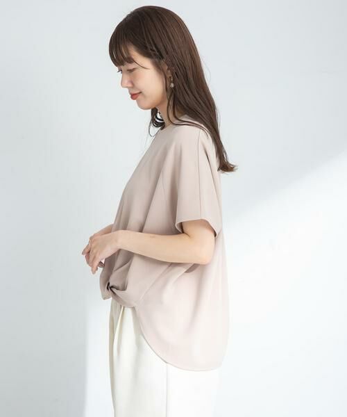 Sonny Label / サニーレーベル Tシャツ | フロントデザインカットジョーゼットプルオーバー | 詳細21