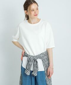 Sonny Label / サニーレーベル Tシャツ | カットジョーゼットハーフスリーブプルオーバー