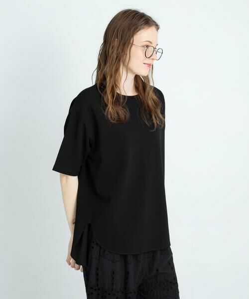 Sonny Label / サニーレーベル Tシャツ | カットジョーゼットハーフスリーブプルオーバー | 詳細11