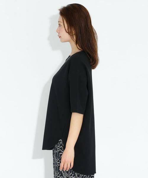 Sonny Label / サニーレーベル Tシャツ | カットジョーゼットハーフスリーブプルオーバー | 詳細18