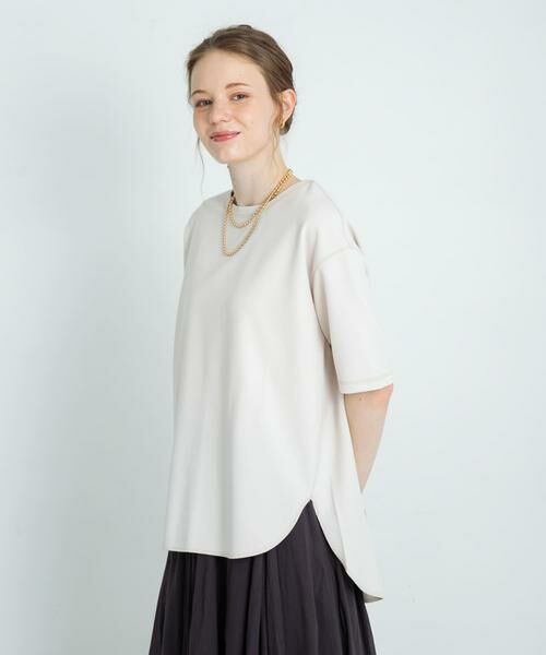 Sonny Label / サニーレーベル Tシャツ | カットジョーゼットハーフスリーブプルオーバー | 詳細23