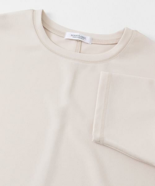 Sonny Label / サニーレーベル Tシャツ | カットジョーゼットハーフスリーブプルオーバー | 詳細30