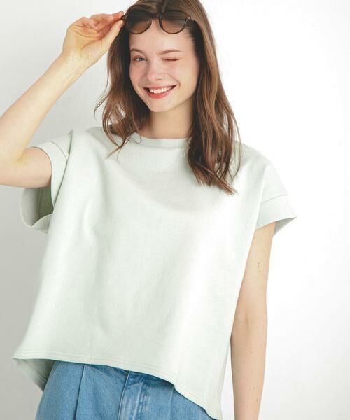 Sonny Label / サニーレーベル スウェット | 裏毛スウェットフレンチスリーブプルオーバー | 詳細1