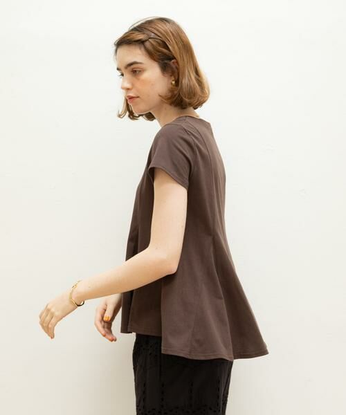 Sonny Label / サニーレーベル Tシャツ | 『WEB限定』マチ切り替えAラインフレアプルオーバー | 詳細4