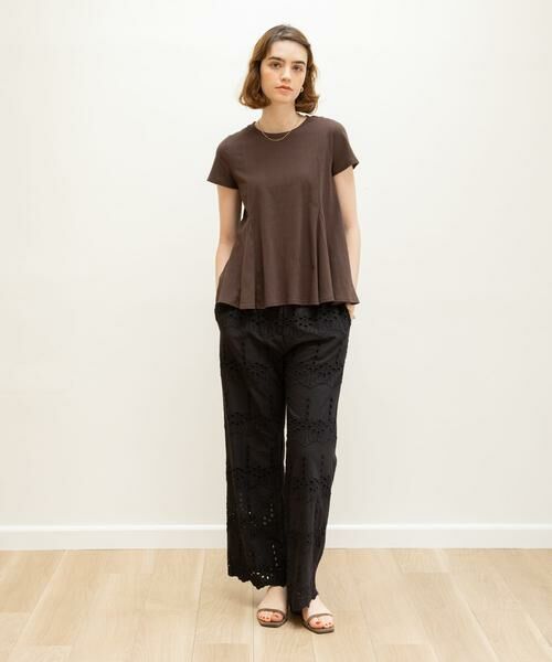 Sonny Label / サニーレーベル Tシャツ | 『WEB限定』マチ切り替えAラインフレアプルオーバー | 詳細6