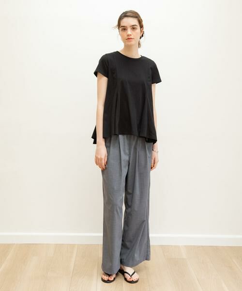 Sonny Label / サニーレーベル Tシャツ | 『WEB限定』マチ切り替えAラインフレアプルオーバー | 詳細29