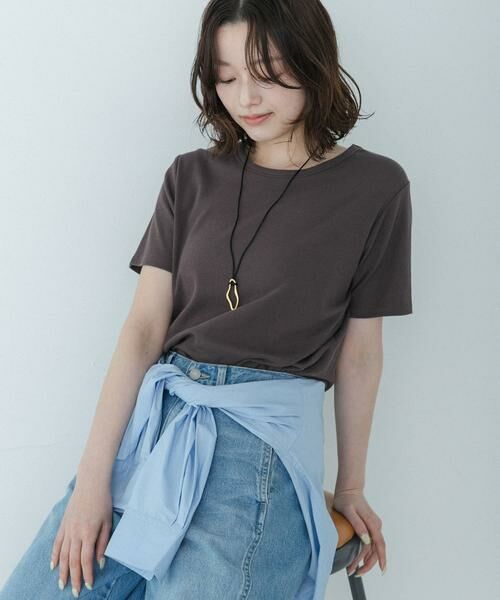 Sonny Label / サニーレーベル Tシャツ | オーガニックコットンコンパクトスムースTシャツ | 詳細18