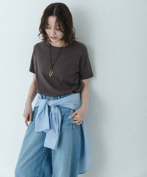 Sonny Label / サニーレーベル Tシャツ | オーガニックコットンコンパクトスムースTシャツ | 詳細22