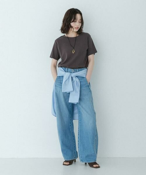 Sonny Label / サニーレーベル Tシャツ | オーガニックコットンコンパクトスムースTシャツ | 詳細23