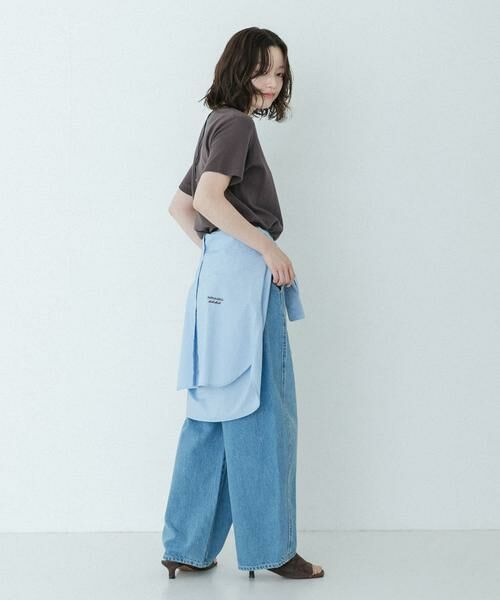 Sonny Label / サニーレーベル Tシャツ | オーガニックコットンコンパクトスムースTシャツ | 詳細24