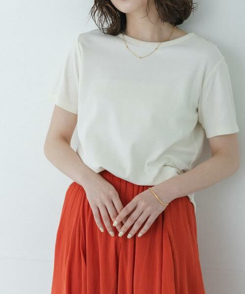 Sonny Label / サニーレーベル Tシャツ | オーガニックコットンコンパクトスムースTシャツ | 詳細30