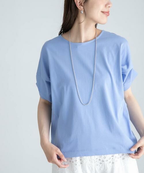 Sonny Label / サニーレーベル Tシャツ | 『WEB限定』吸水速乾UVクールタッチドルマンプルオーバー | 詳細1