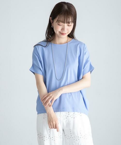 Sonny Label / サニーレーベル Tシャツ | 『WEB限定』吸水速乾UVクールタッチドルマンプルオーバー | 詳細3