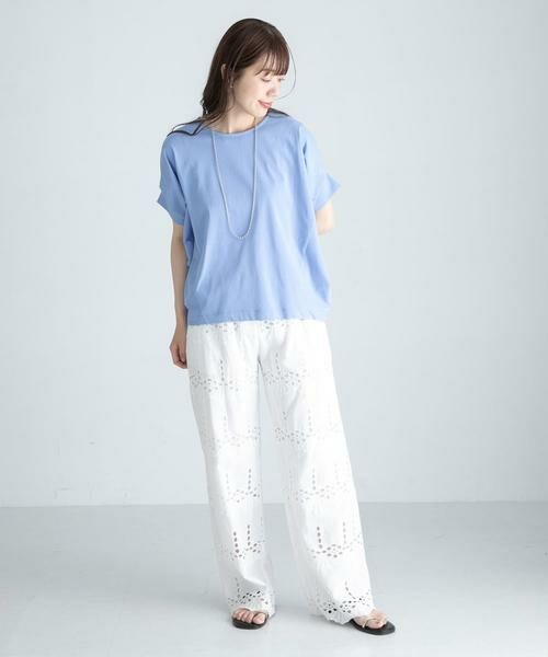 Sonny Label / サニーレーベル Tシャツ | 『WEB限定』吸水速乾UVクールタッチドルマンプルオーバー | 詳細6