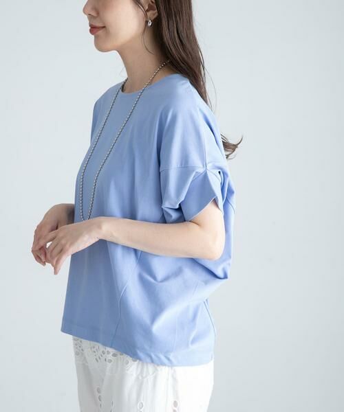 Sonny Label/サニーレーベル 『WEB限定』吸水速乾UVクールタッチドルマンプルオーバー ブルー FREE Sonny Label/サニーレーベル 『WEB限定』吸水速乾UVクールタッチドルマンプルオーバー ブルー FREE