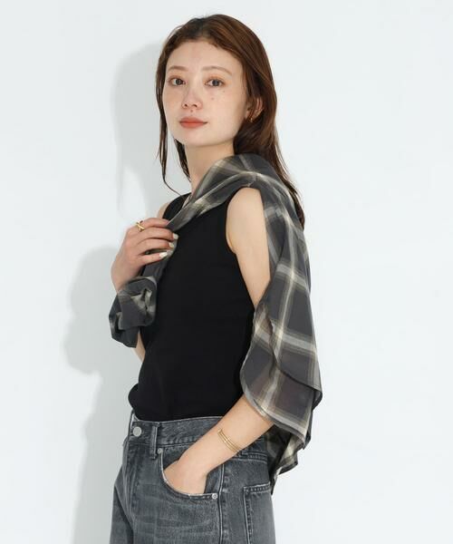 Sonny Label / サニーレーベル タンクトップ | フライス/ジャガードタンクトップ | 詳細20