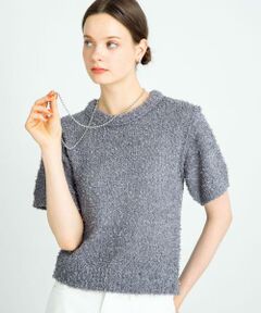 Sonny Label / サニーレーベル ニット・セーター | フェザーサマーニットプルオーバー