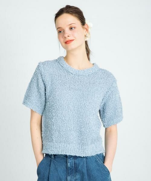 Sonny Label / サニーレーベル ニット・セーター | フェザーサマーニットプルオーバー | 詳細2