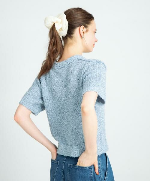 Sonny Label / サニーレーベル ニット・セーター | フェザーサマーニットプルオーバー | 詳細4