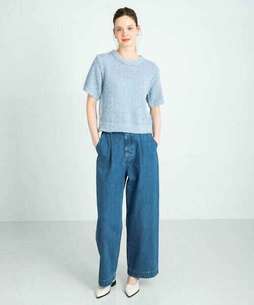 Sonny Label / サニーレーベル ニット・セーター | フェザーサマーニットプルオーバー | 詳細5