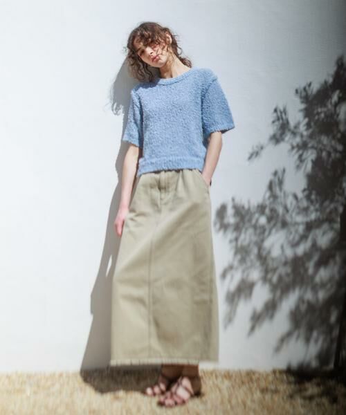 Sonny Label / サニーレーベル ニット・セーター | フェザーサマーニットプルオーバー | 詳細7