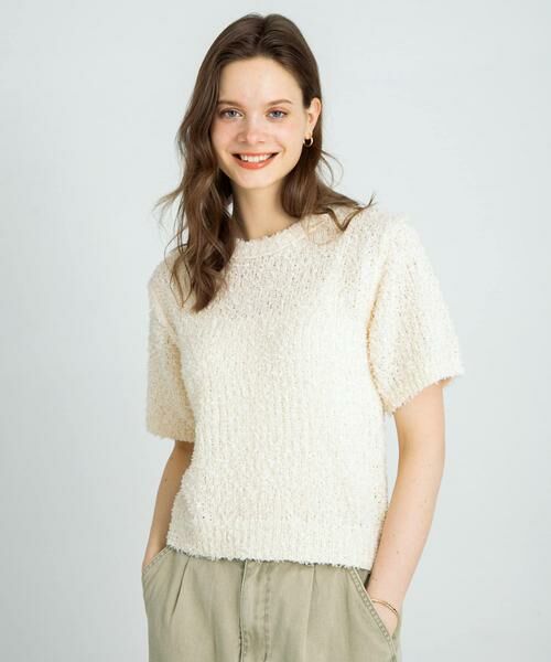 Sonny Label / サニーレーベル ニット・セーター | フェザーサマーニットプルオーバー | 詳細15