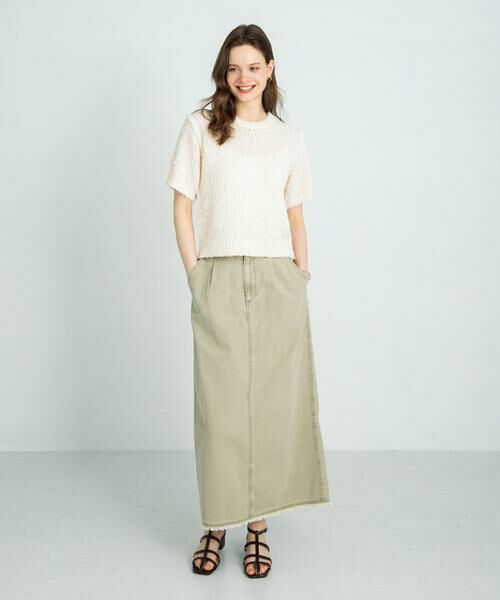 Sonny Label / サニーレーベル ニット・セーター | フェザーサマーニットプルオーバー | 詳細19