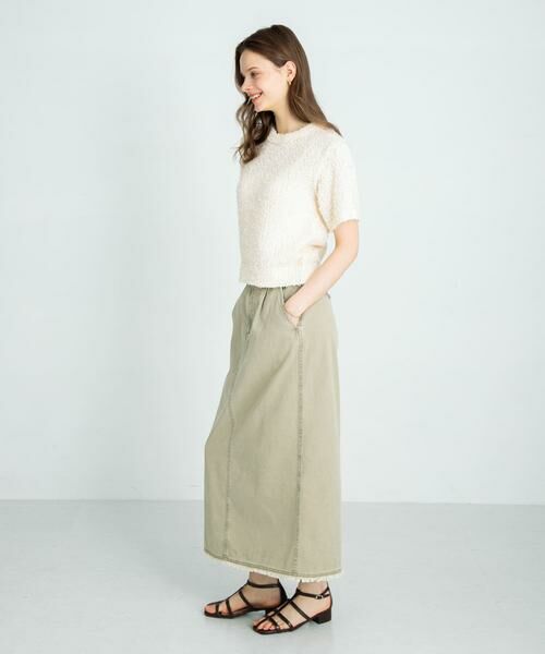 Sonny Label / サニーレーベル ニット・セーター | フェザーサマーニットプルオーバー | 詳細20