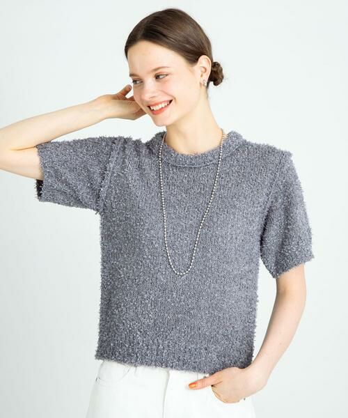 Sonny Label / サニーレーベル ニット・セーター | フェザーサマーニットプルオーバー | 詳細25